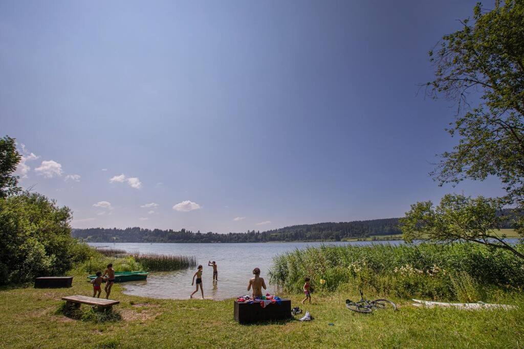 Duplex Le Reflet Du Lac ماليبونسون المظهر الخارجي الصورة